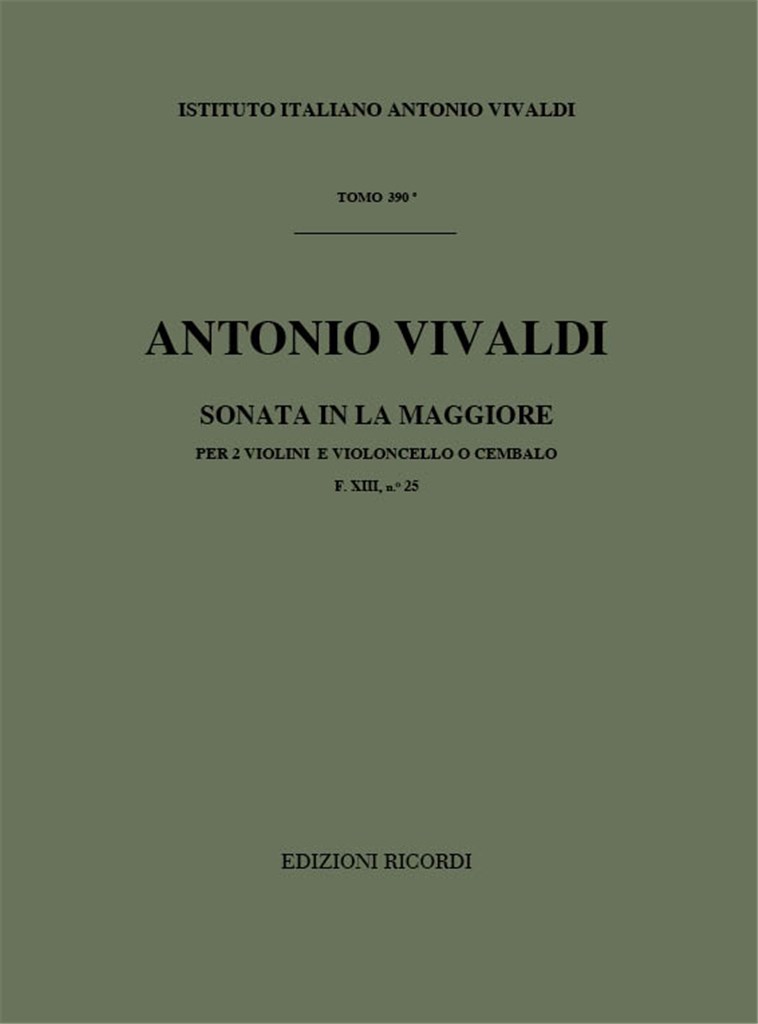 Sonata in La Maggiore(A Major)
